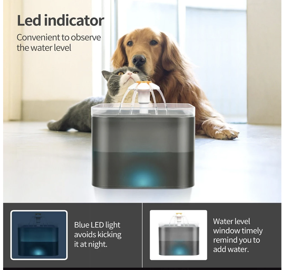 FlowiePets™ LED Water Fountain