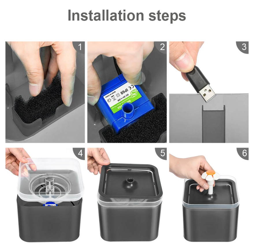 FlowiePets™ LED Water Fountain
